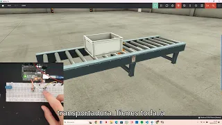 Control de transportador usando Arduino y Python